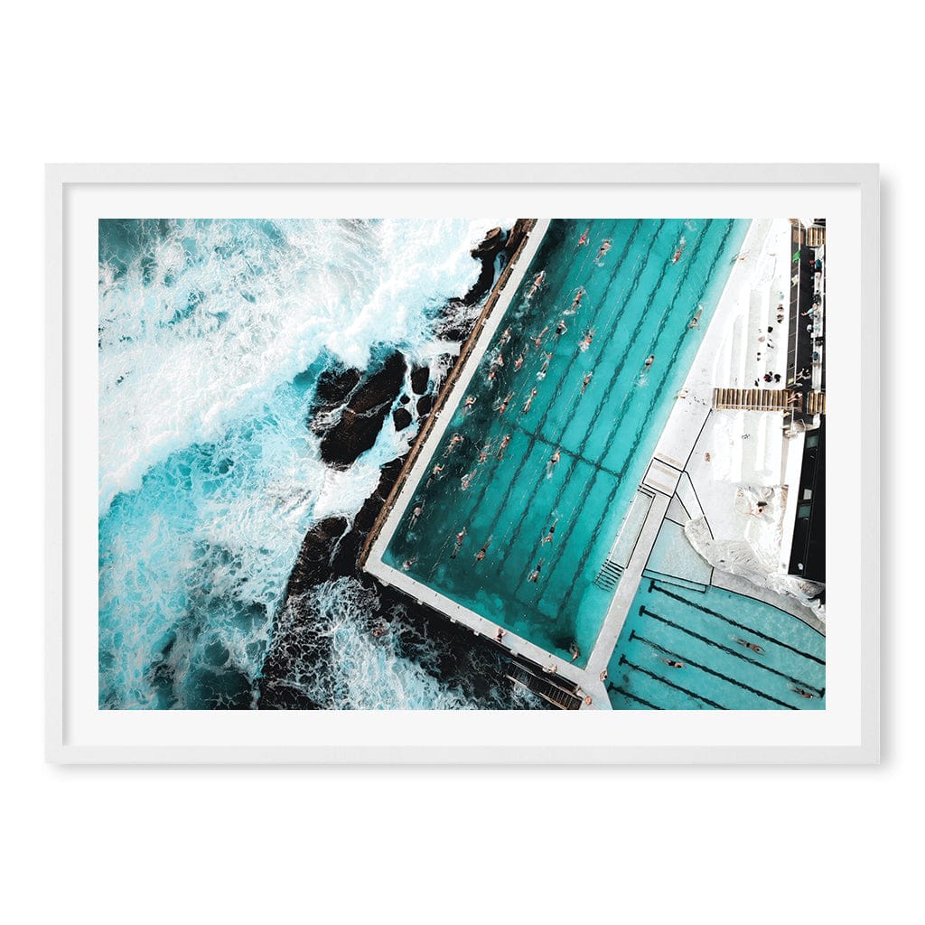 Bondi Icebergs Doing Laps Wall Art Print - Image 29