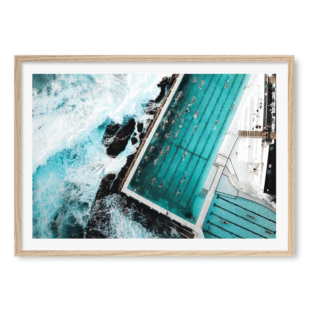 Bondi Icebergs Doing Laps Wall Art Print - Image 31