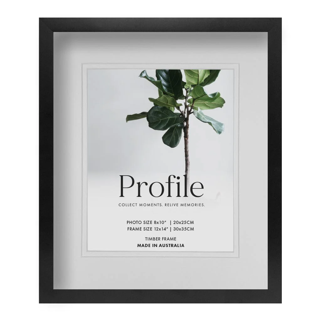 Brighton Black Shadow Box Timber Photo Frame - Image 6