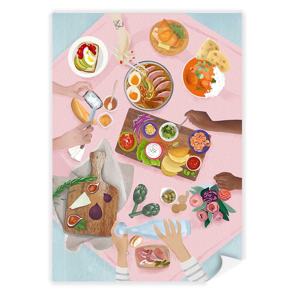 Brunch Modern Wall Art Print by Petra Lizde - Image 10