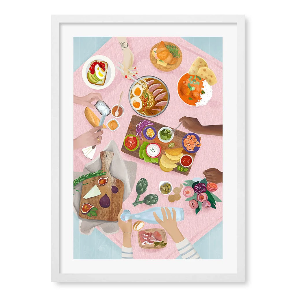 Brunch Modern Wall Art Print by Petra Lizde - Image 11