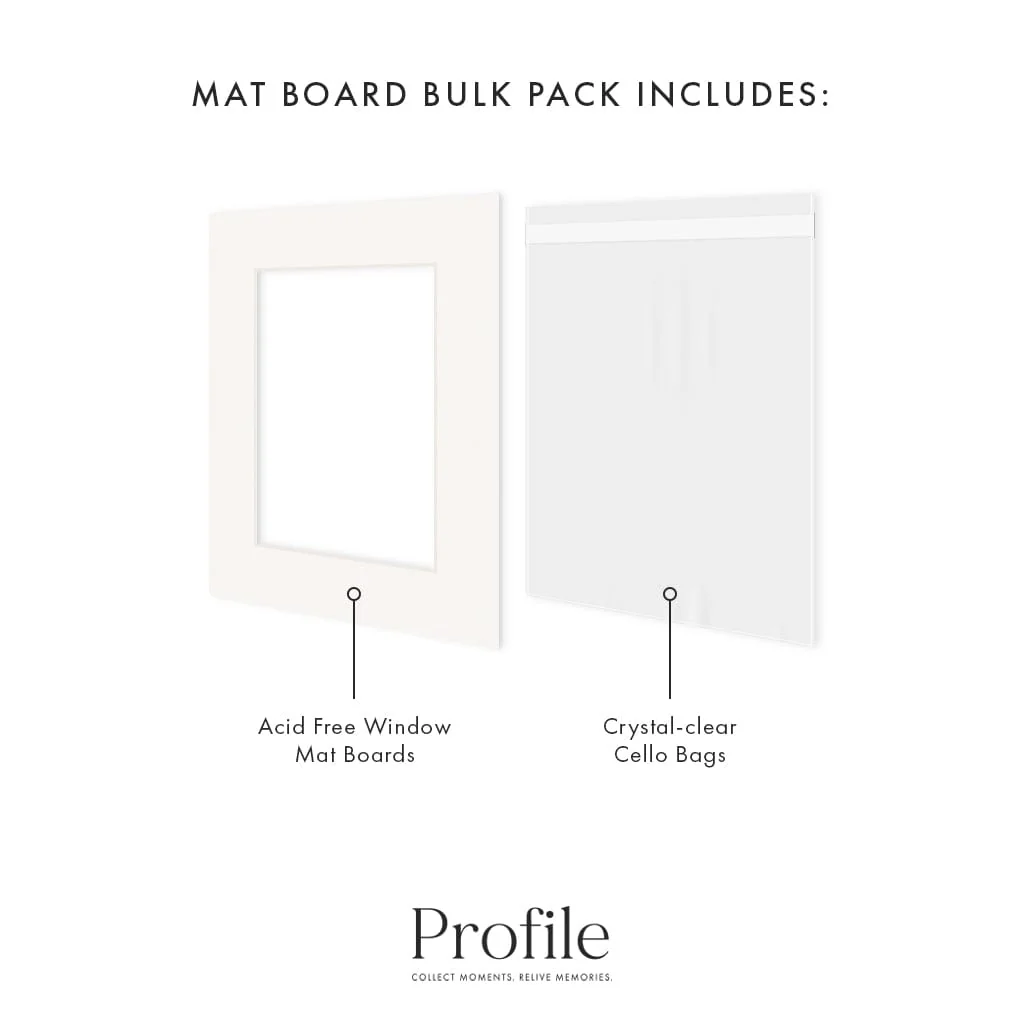 Bulk Mat Board Value Bundle - Ice White (10 Pack) - Image 2