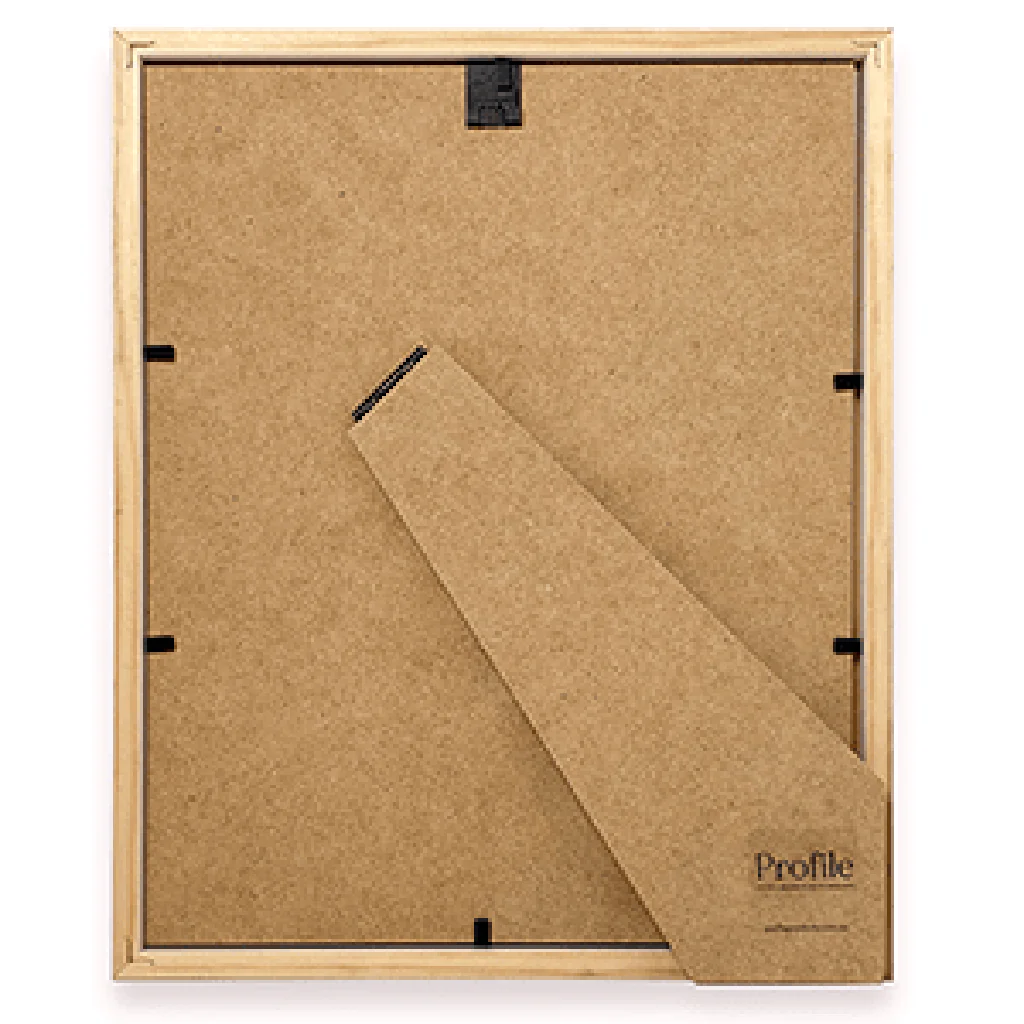 Burgundy Gold Timber A4 Picture Frame - Image 4