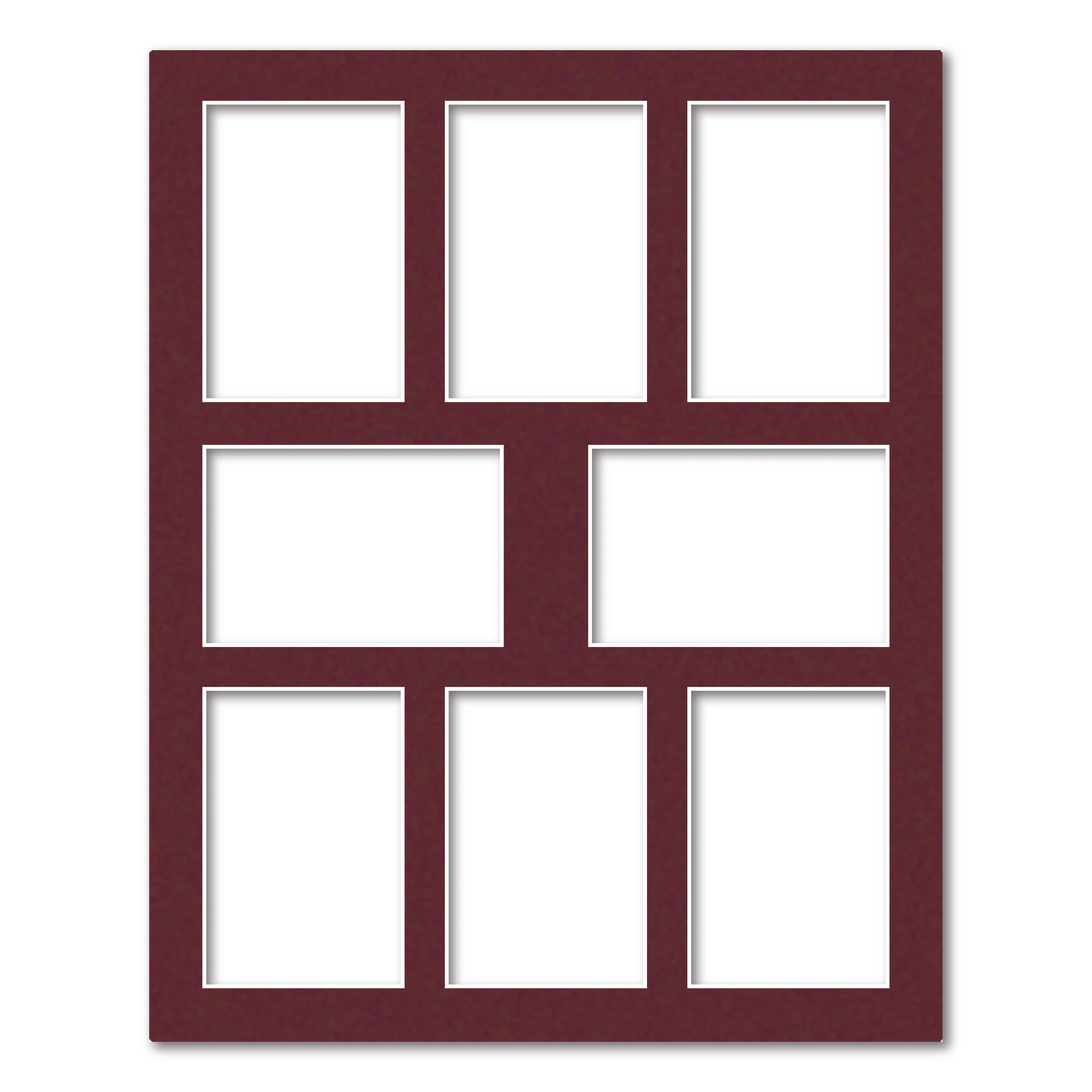Burgundy Maroon Acid-Free Mat Board - Image 30