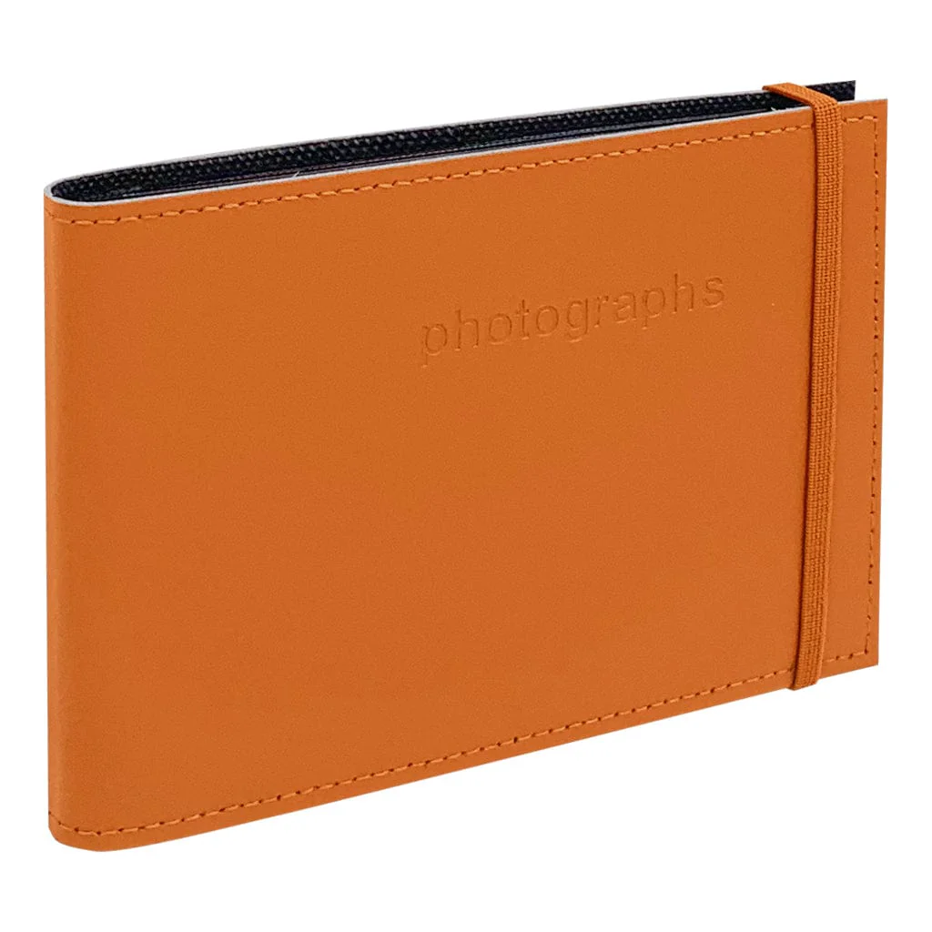 Citi Leather Orange Peel Pocket Brag Book Photo Wallet - Image 2