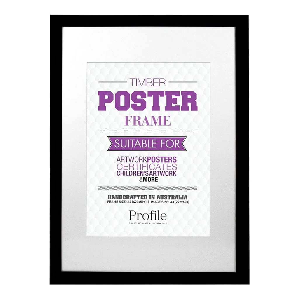 Classic Black Poster Picture Frames - Image 4