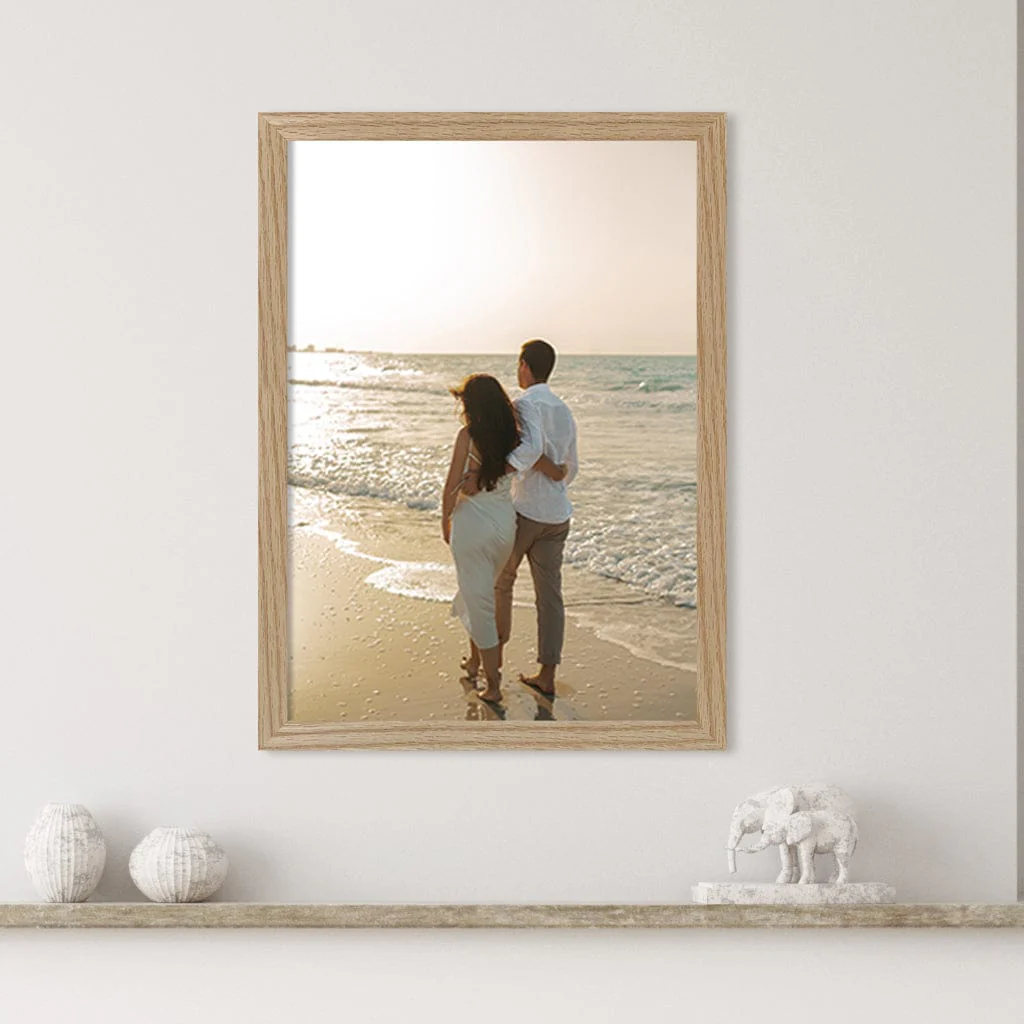 Classic Natural Oak A2 Poster Frame Set (2 Pack) - Image 2