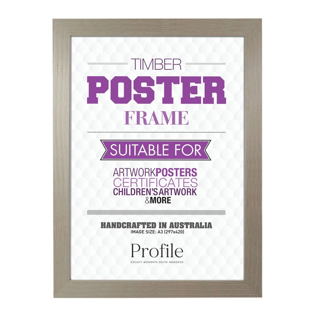Classic Stone Ash Poster Frame - Image 8