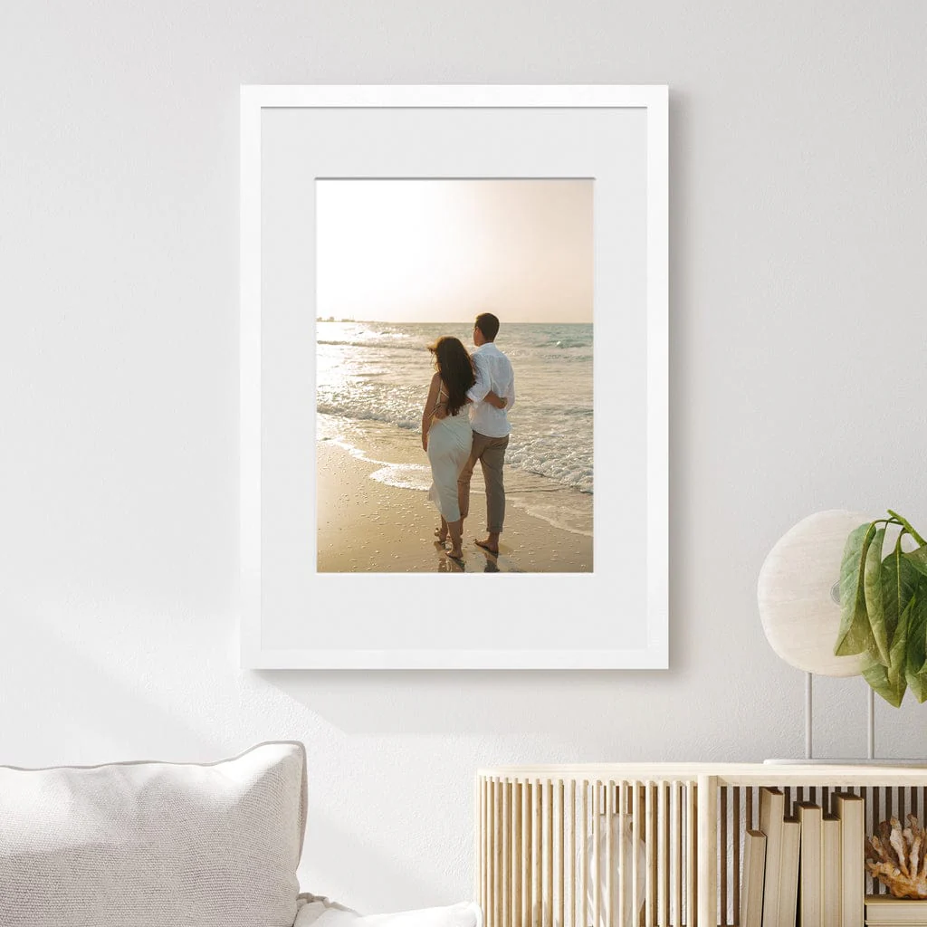 Classic White A1/A2 Poster Frame Set (2 Pack) - Image 2