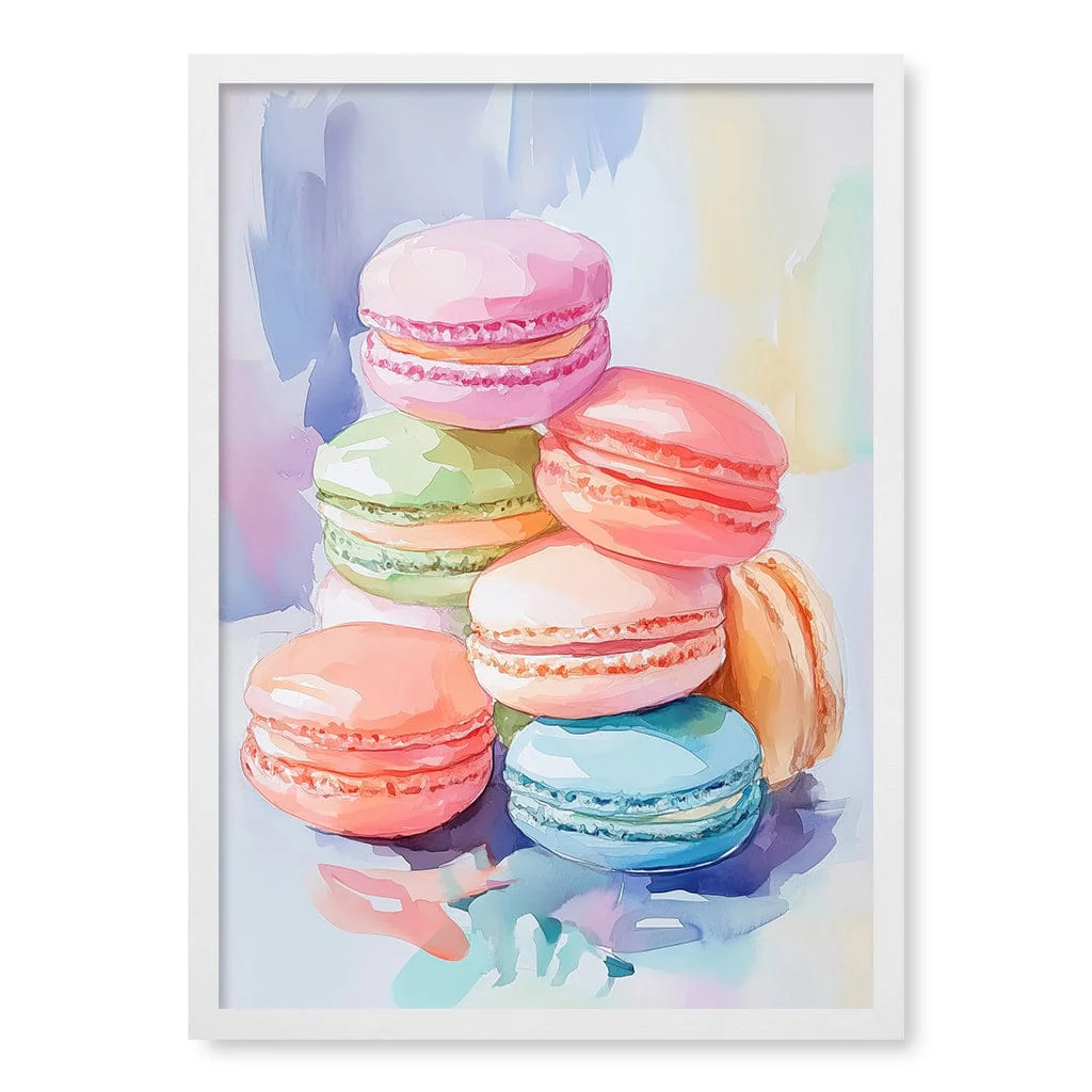 Colourful Macarons by Melloi Art Prints - Image 10