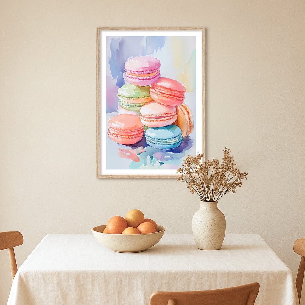 Colourful Macarons by Melloi Art Prints - Image 2