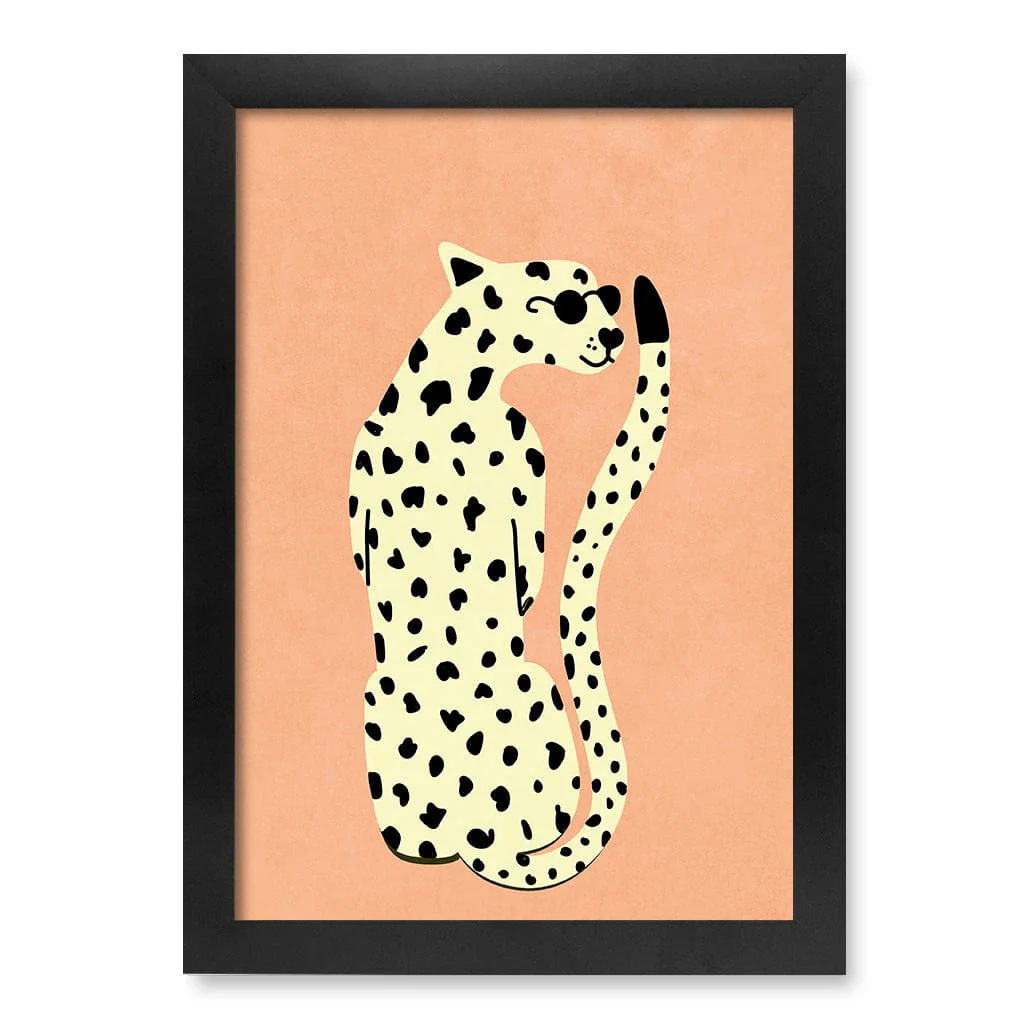 Cool Cheetah Kids Wall Art Print - Image 15