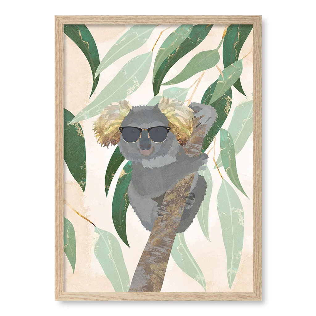 Cool Koala Kids Wall Art Print - Image 24