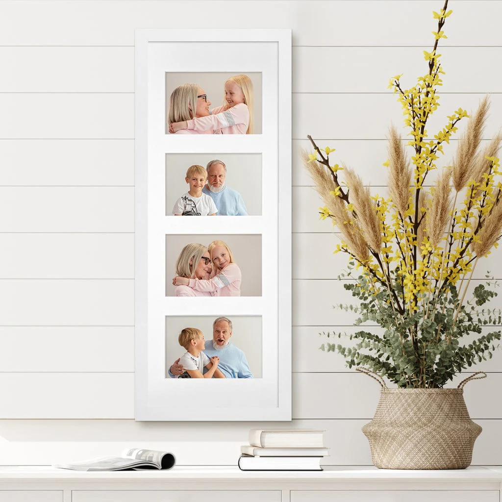 Elegant Gallery Collage Photo Frame - 4 Photos (5x7in) - Image 7