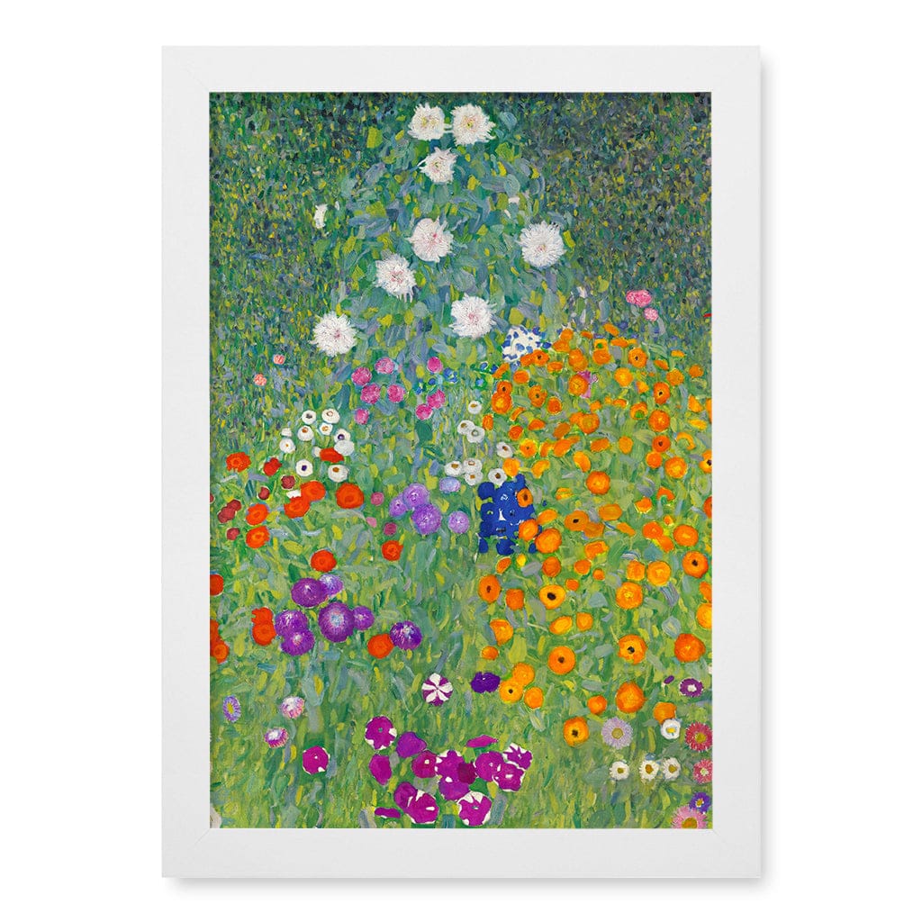 Cottage Garden - Gustav Klimt Art Print - Image 20