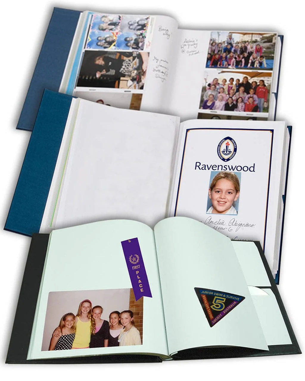 School Keepsake Photo Album Black - Image 8