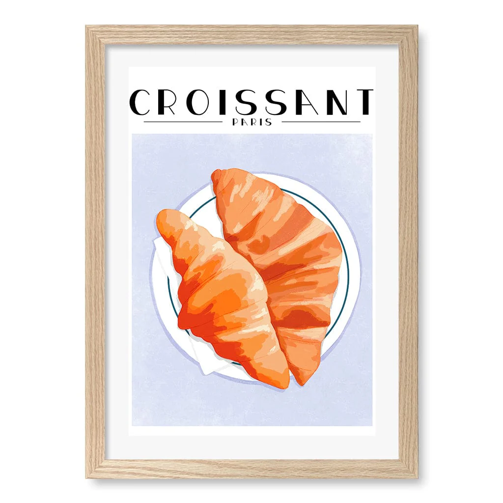 Croissant - Paris Modern Wall Art Print By Kammille - Image 11