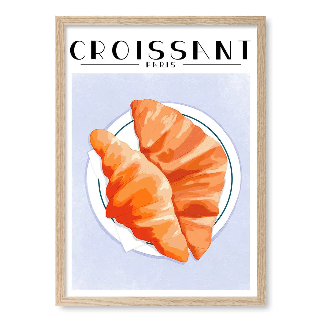 Croissant - Paris Modern Wall Art Print By Kammille - Image 19