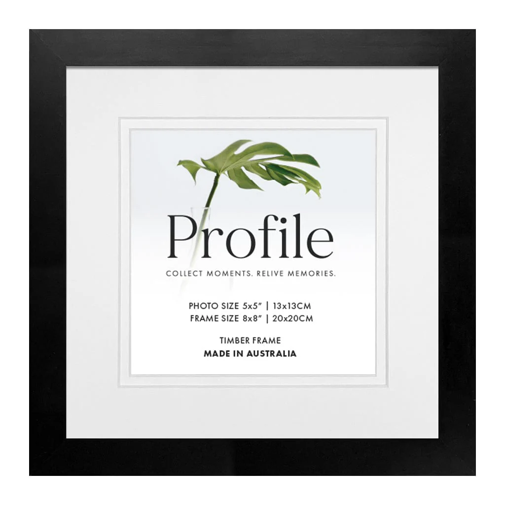 Decorator Deluxe Black Square Photo Frame - Image 8