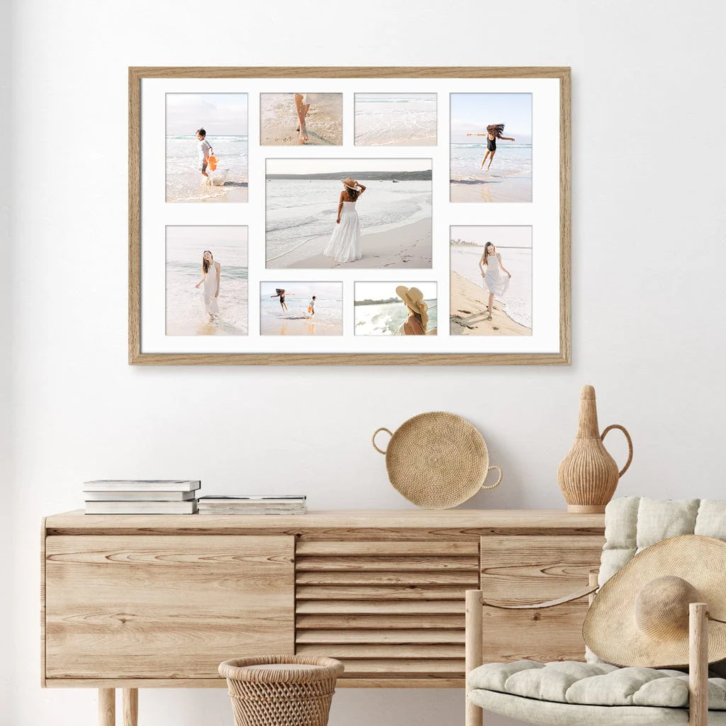 Decorator Gallery Collage Photo Frame - 9 Photos (Multi) - Image 9