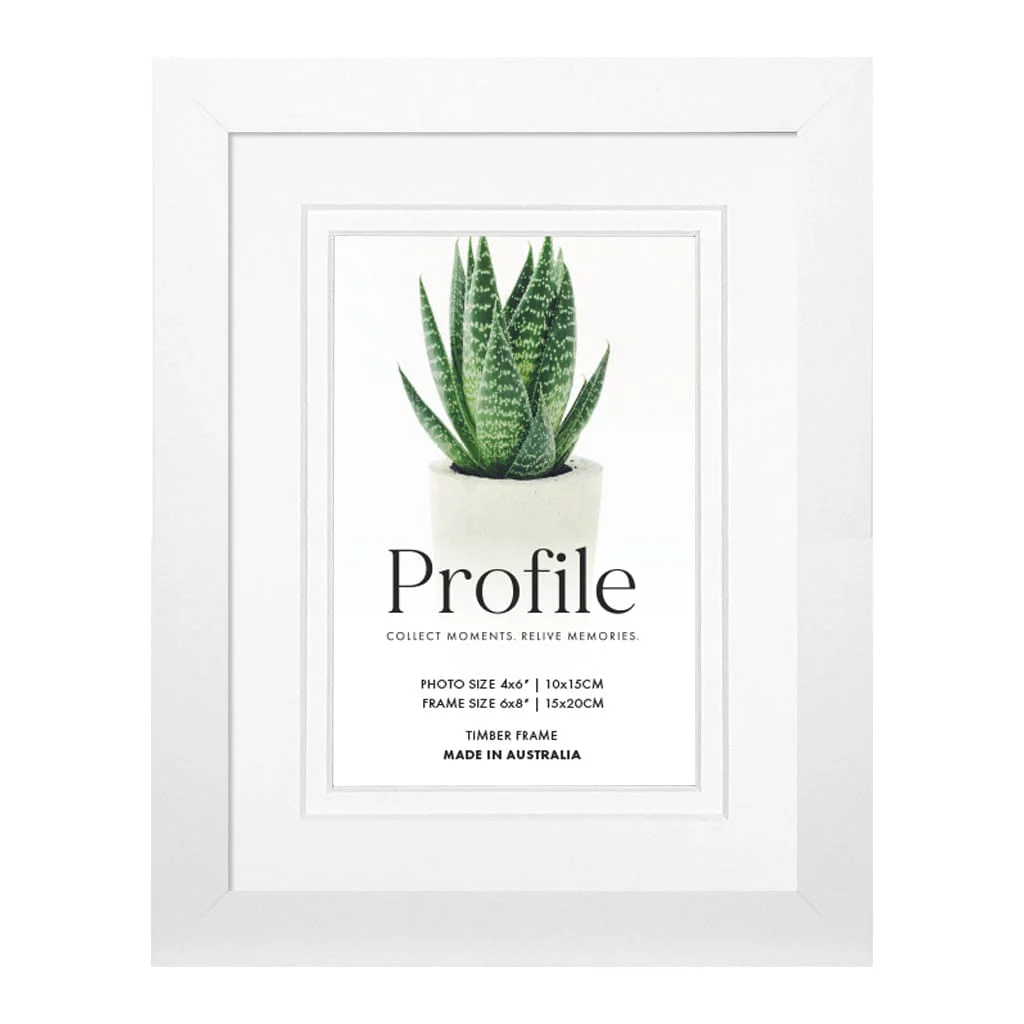 Decorator Deluxe White Photo Frame - Image 9