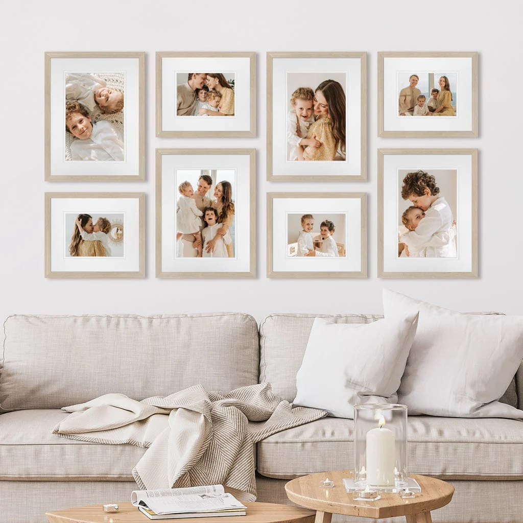 Deluxe Gallery Photo Wall Frames Set J - 8 Frames - Image 4