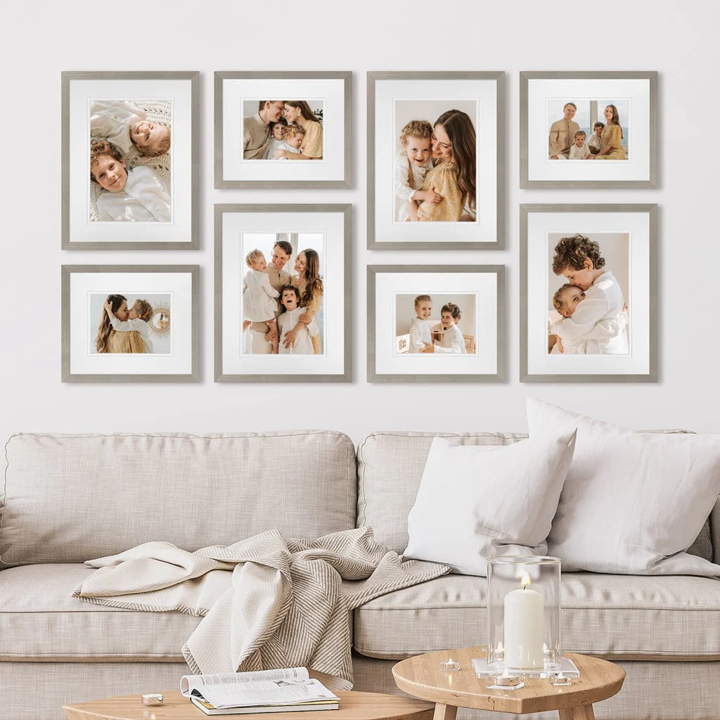 Deluxe Gallery Photo Wall Frames Set J - 8 Frames - Image 5