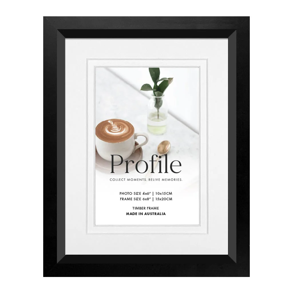 Deluxe Soho Black Timber Photo Frame - Image 4