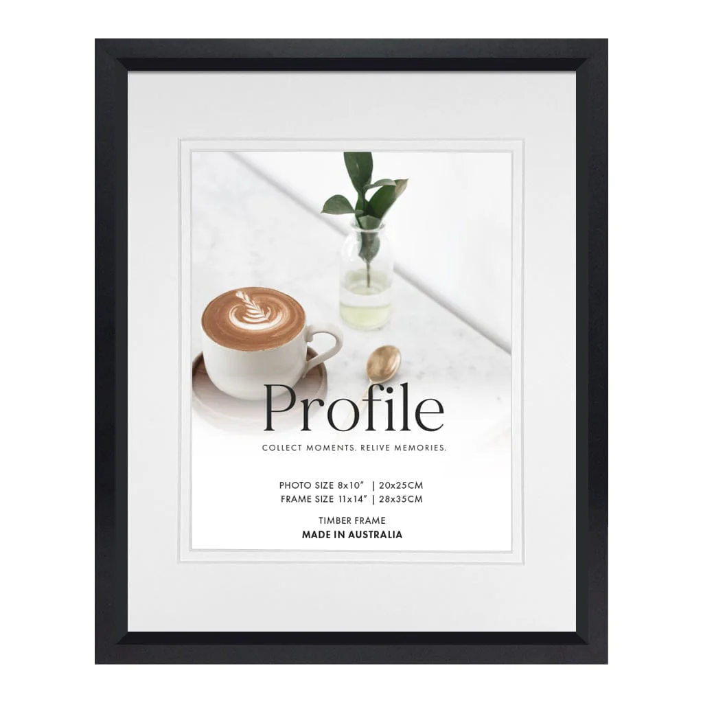 Deluxe Soho Black Timber Photo Frame - Image 5