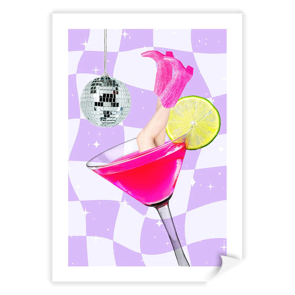 Disco Drink Delight Art Print by Athene Fritsch - Image 14
