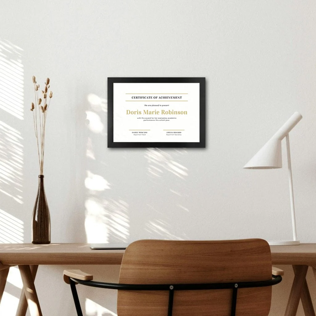 Elegant Black A4 Set of Frames (Bulk Frame Bundle 3 Pack) - Image 6