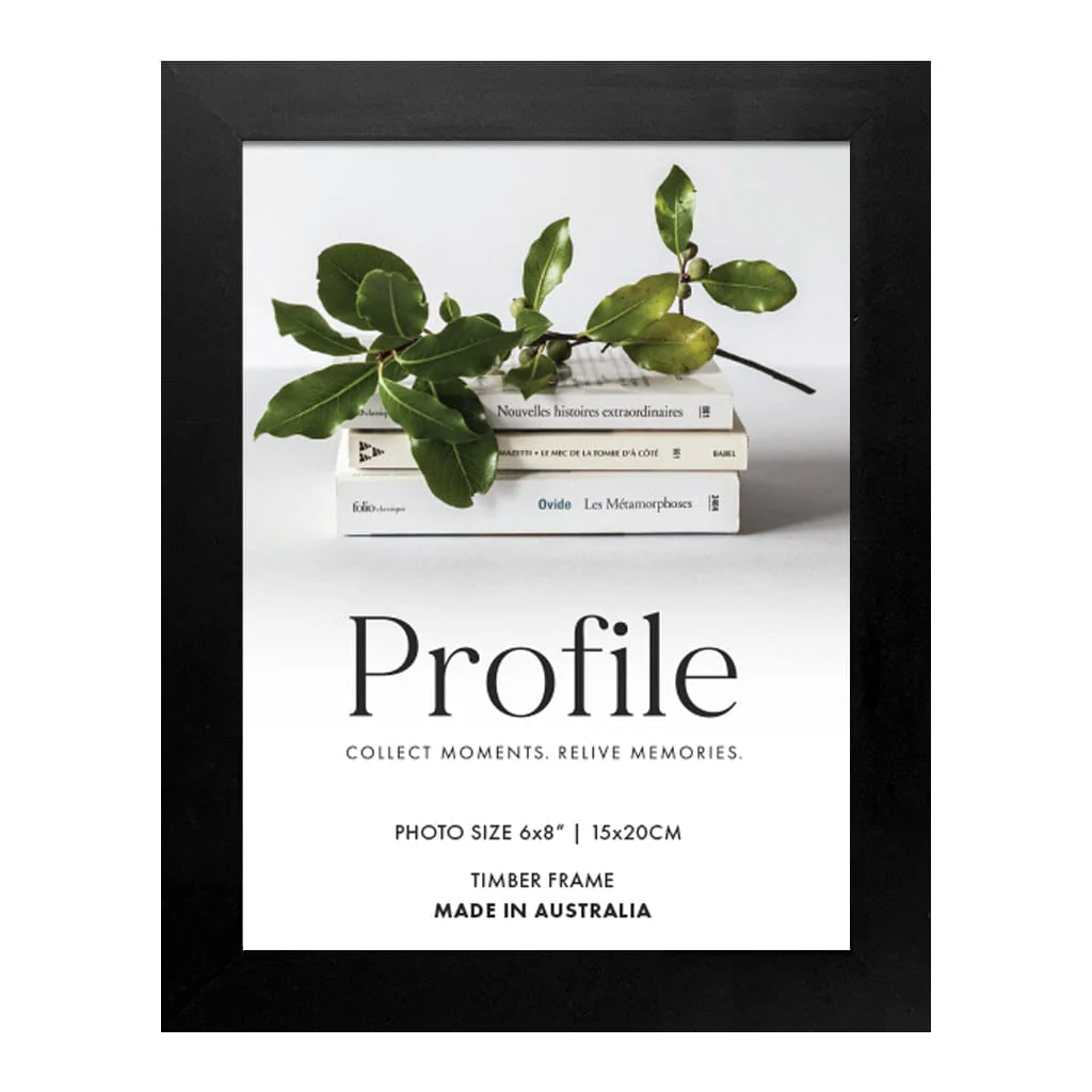 Elegant Black Timber Picture Frame - Image 11