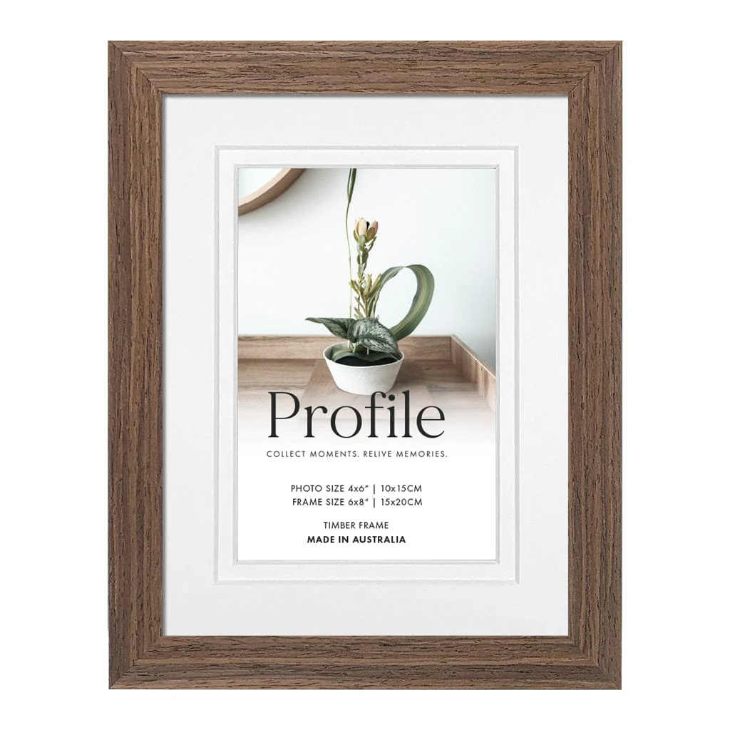 Elegant Deluxe Chestnut 6x8/4x6in Set of Frames (Bulk Frame Bundle 3 Pack) - Image 3