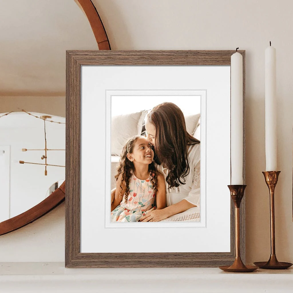 Elegant Deluxe Chestnut 8x10/5x7in Set of Frames (Bulk Frame Bundle 3 Pack) - Image 2