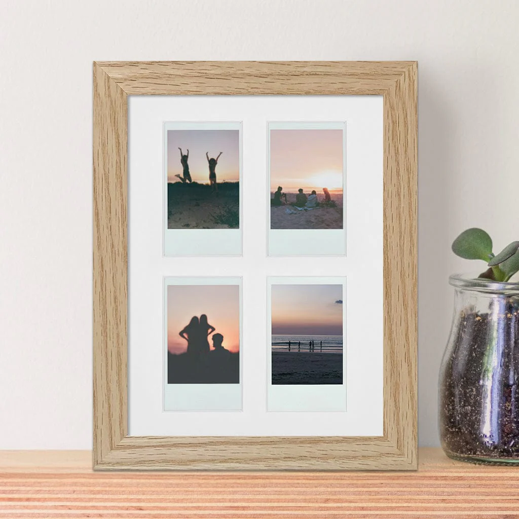 Elegant Instax Photo Frame - 4 Photo Collage Display - Image 4