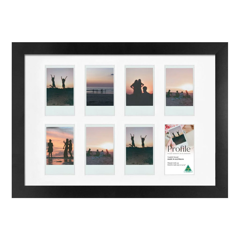 Elegant Instax Photo Frame - 8 Photo Collage Display (A4) - Image 5