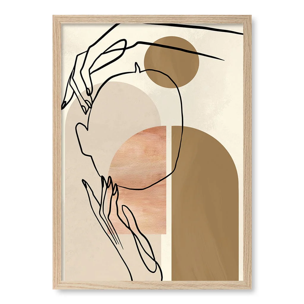 Elegant Embrace Line Art Print by Treechild - Image 8