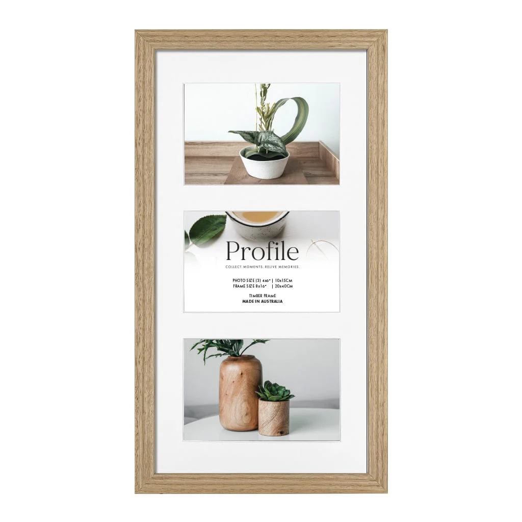 Elegant Gallery Collage Photo Frame - 3 Photos (4x6in) (Vertical) - Image 14