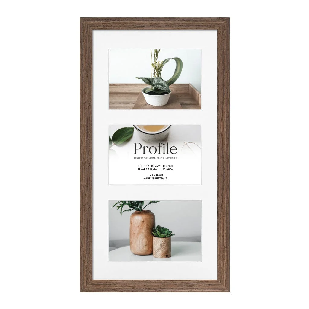 Elegant Gallery Collage Photo Frame - 3 Photos (4x6in) (Vertical) - Image 8