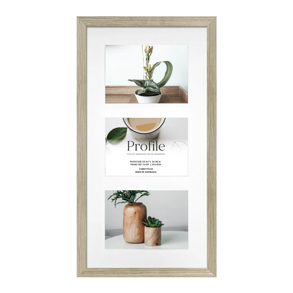 Elegant Gallery Collage Photo Frame - 3 Photos (5x7in) (Vertical) - Image 8