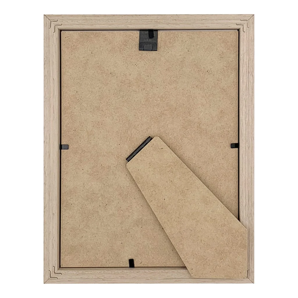 Elegant Deluxe Natural Oak 6x8/4x6in Set of Frames (Bulk Frame Bundle 3 Pack) - Image 4