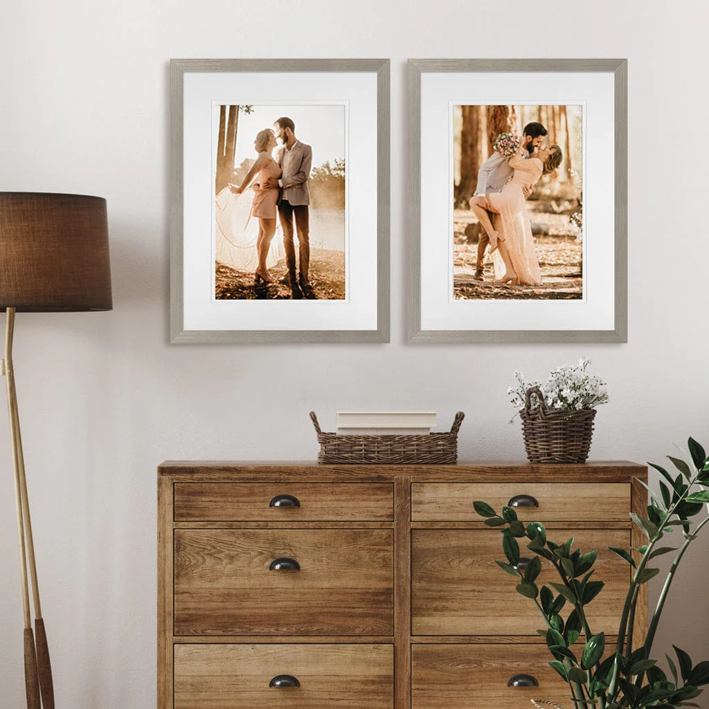 Elegant Deluxe Stone Ash 12x16/8x12in Set of Frames (Bulk Frame Bundle 3 Pack) - Image 2