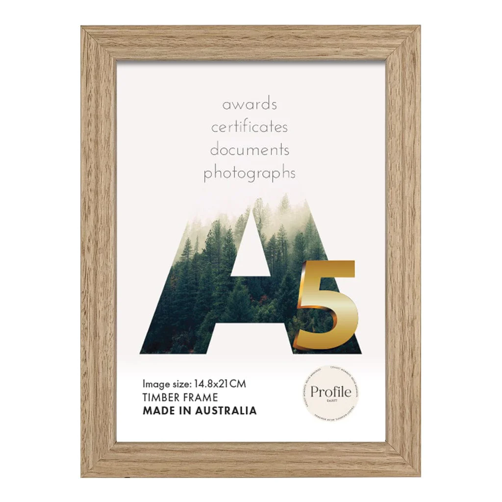 Elegant Victorian Ash Natural Oak Poster Picture Frame - Image 6