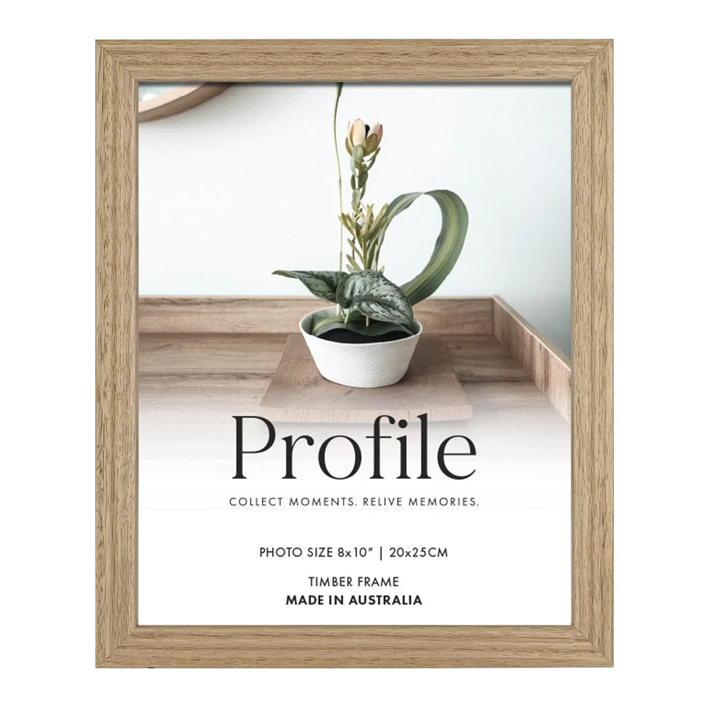 Elegant Victorian Ash Natural Oak Timber Picture Frame