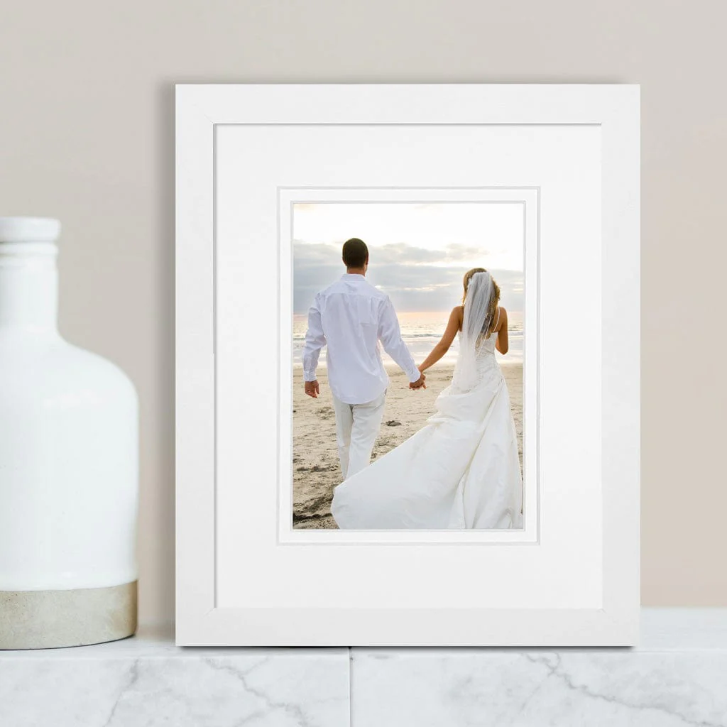 Elegant Deluxe White 8x10/5x7in Set of Frames (Bulk Frame Bundle 3 Pack) - Image 2