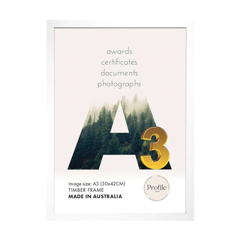 Elegant White Certificate Picture Frame - Image 7