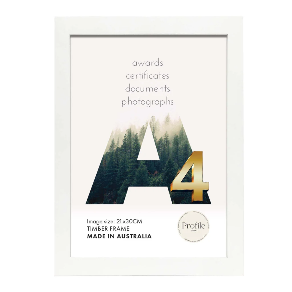 Elegant White Poster Picture Frame - Image 6