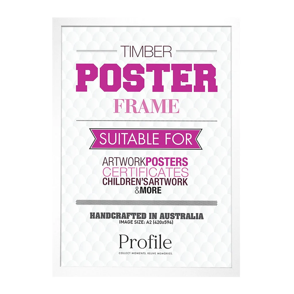 Elegant White Poster Picture Frame - Image 9