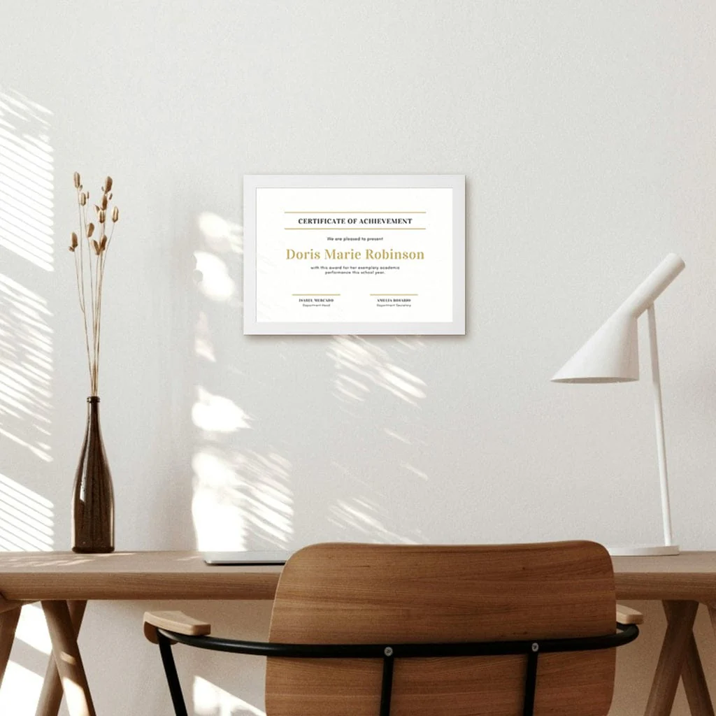 Elegant White A4 Set of Frames (Bulk Frame Bundle 3 Pack) - Image 6