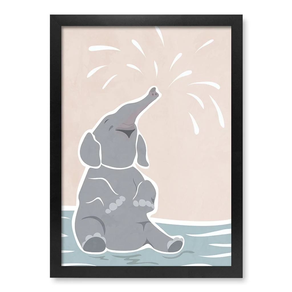 Elephant Joy Nursery Wall Art Print - Image 20